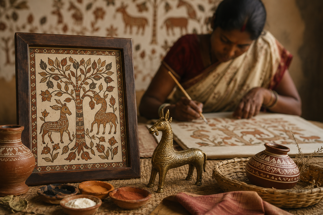 The Timeless Beauty of India's Tribal Handicrafts: Preserving Heritage Through Art