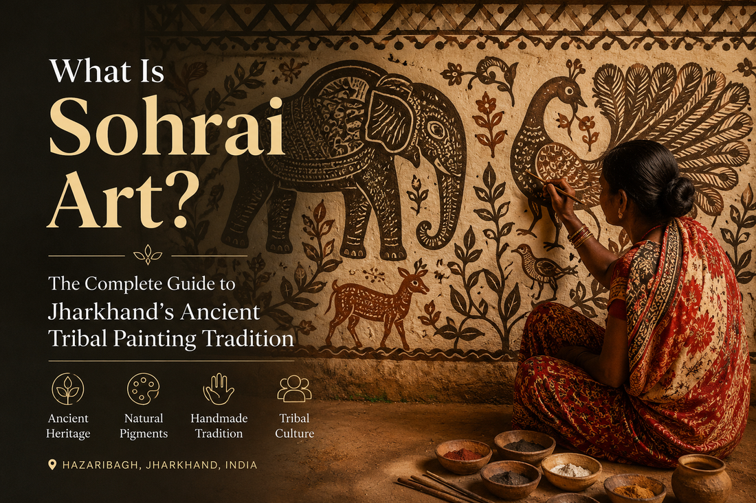 What Is Sohrai Art? The Complete Guide to Jharkhand's Ancient Tribal Painting Tradition (2026)