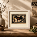 Sohrai Tribal Art | Premium Handcrafted Folk Painting | 25 × 19 cm