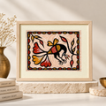 Sohrai Art | Premium Framed Tribal Art, 32 × 26 cm